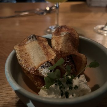 Rich Table - Sardine Chips - New American Near Me - San Francisco, California Rich Table - Sardine Chips - New American Near Me - San Francisco, California