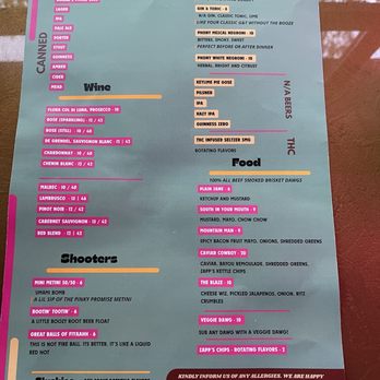 Pinky Promise Bar - Menu page 1 - Wine Bars Near Me - Hendersonville, North Carolina Pinky Promise Bar - Menu page 1 - Wine Bars Near Me - Hendersonville, North Carolina