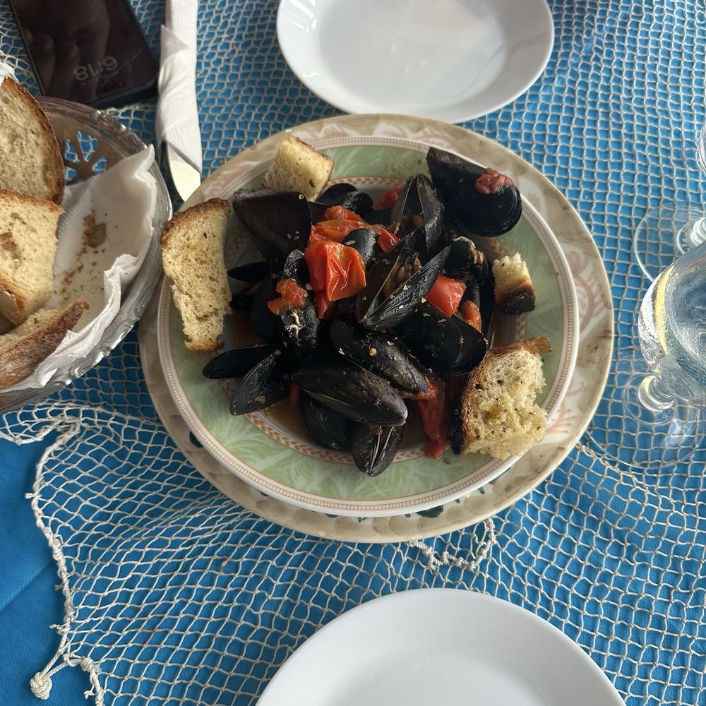 O'Puledrone - Mussels with tomato broth (mussel soup) - Italian Near Me - Sorrento, NA O'Puledrone - Mussels with tomato broth (mussel soup) - Italian Near Me - Sorrento, NA