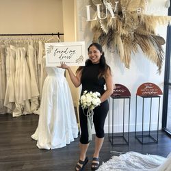 Luv Bridal - 1st store, 1st dress I tried on and found my forever dress