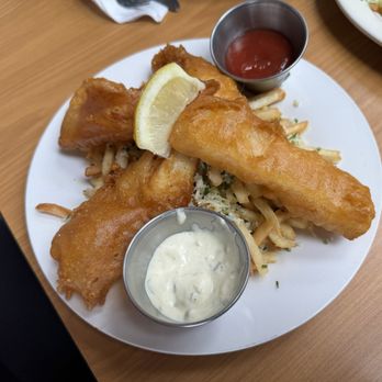 Seaside Seafood & Market - Fish and chips, beer battered with garlic fries - Seafood Near Me - Seaside, California