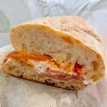 Heroic Italian - Quadronno (half sandwich view as Hb ate the other half already before I can take a photo :) - Italian Near Me - San Francisco, California Heroic Italian - Quadronno (half sandwich view as Hb ate the other half already before I can take a photo :) - Italian Near Me - San Francisco, California