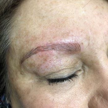 Permanent Makeup by Renee - Microbladed eyebrows for this client who has none - Permanent Makeup Near Me - Florence, Kentucky