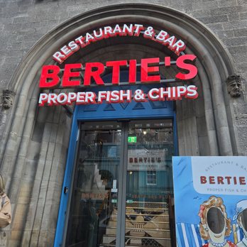 Berties Proper Fish & Chips - Entrance - Fish & Chips Near Me - Edinburgh, EDH Berties Proper Fish & Chips - Entrance - Fish & Chips Near Me - Edinburgh, EDH