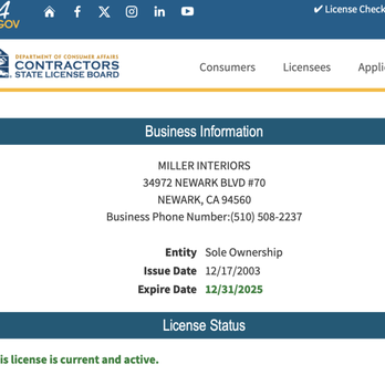 Miller Interiors Door - Misleading information. - Door Sales/Installation Near Me - Union City, California Miller Interiors Door - Misleading information. - Door Sales/Installation Near Me - Union City, California