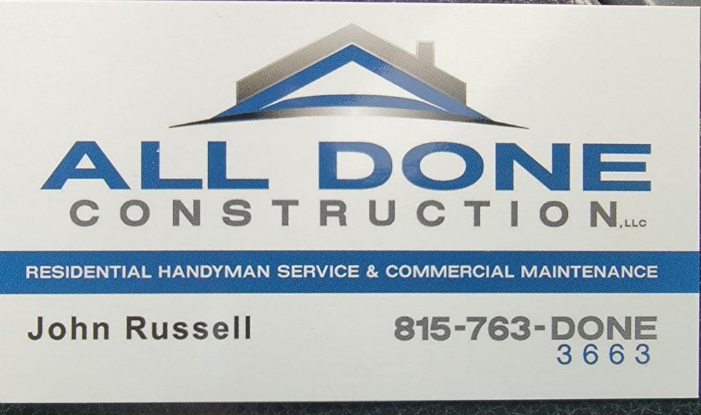 Slide of All Done Handyman