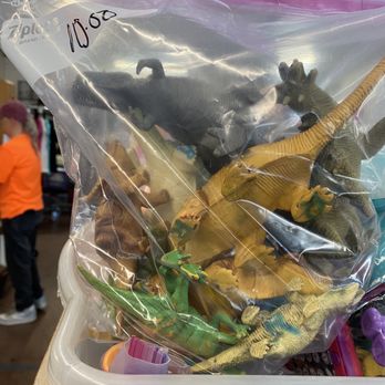 Kings Christian School Thrift Store - $10 bucks for a bag of cheap plastic Dino's. - Thrift Stores Near Me - Lemoore, California Kings Christian School Thrift Store - $10 bucks for a bag of cheap plastic Dino's. - Thrift Stores Near Me - Lemoore, California
