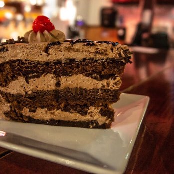 Los Tanitos - Chocolate mousse cake  Picture credit @Thecravingfoodiesfl - Argentine Near Me - Miami, Florida