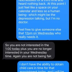 Little Creek Counseling Center - Correspondence with little creek counseling