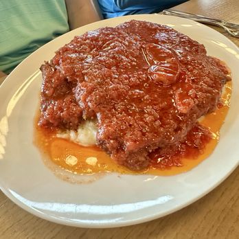 Il Cervo - Spicy chicken Parmesan with Parmesan risotto - Cocktail Bars Near Me - Milwaukee, Wisconsin