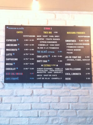 Menu photo 2 Coffee Club Montpellier, 34 Menu photo 2 Coffee Club Montpellier, 34