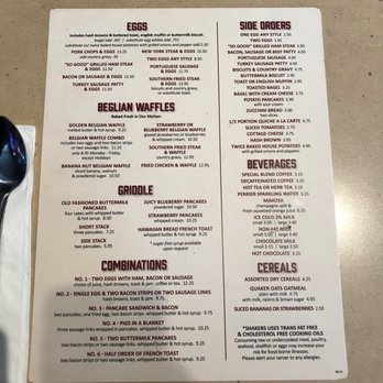 Shakers - Updated Menu - Diners Near Me - South Pasadena, California Shakers - Updated Menu - Diners Near Me - South Pasadena, California