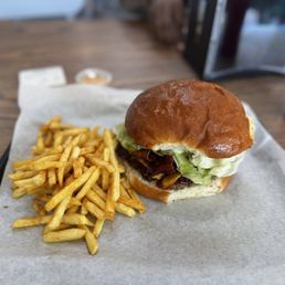 Bacon cheese burger