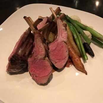 112 Restaurant and Lounge - Rack of Lamb. Chef suggests med-rare and he is correct. - Steakhouses Near Me - Revelstoke, British Columbia 112 Restaurant and Lounge - Rack of Lamb. Chef suggests med-rare and he is correct. - Steakhouses Near Me - Revelstoke, British Columbia