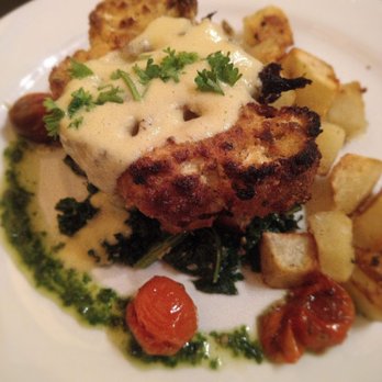 The Tasteful Kitchen - Herb roasted cauliflower steak. Sooo good! - Vegetarian Near Me The Tasteful Kitchen - Herb roasted cauliflower steak. Sooo good! - Vegetarian Near Me