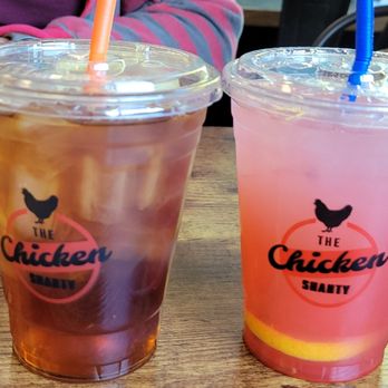 The Chicken Shanty - Pumpkin spice tea and prickly pear lemonade. The pumpkin spice tea was a little too syrupy for my taste. - Chicken Wings Near Me - Corvallis, Oregon