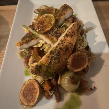 The Pompadour - Squid. Only thing I didn't think was very good. Too much vinegar. - Tapas/Small Plates Near Me - Fairport Harbor, Ohio The Pompadour - Squid. Only thing I didn't think was very good. Too much vinegar. - Tapas/Small Plates Near Me - Fairport Harbor, Ohio