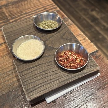 Parlor Pizza Bar - River North - Condiments for pizza - Pizza Near Me - Chicago, Illinois Parlor Pizza Bar - River North - Condiments for pizza - Pizza Near Me - Chicago, Illinois