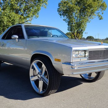 Perris Tires & Wheels - 1985 El Camino. Perris Tire & Wheels installed a lift kit that allowed me to run 24's. Thanks Freddy for bringing my vision to life. - Tires Near Me - Perris, California