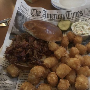 Brehon Pub - Pulled pork and tots - Pubs Near Me - Chicago, Illinois