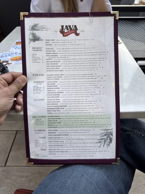 Menu photo 1 Java Nation - Silver Spring Silver Spring, MD