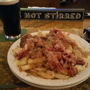 Tavern on Merrimack - Poutine with cheesy beefy gravy and corned beef!!! - Bars Near Me - Lawrence, Massachusetts Tavern on Merrimack - Poutine with cheesy beefy gravy and corned beef!!! - Bars Near Me - Lawrence, Massachusetts