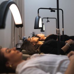 Lavoom Salon - Brow & Lash Artistry - Our Marda Loop Brow and Lash Artistry: A stylish and inviting location offering expert brow and lash services for a stunning look.