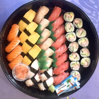 Sunrise Restaurant - Sushi platter. Regular price $50 but special take out price of $35 during crisis. - Sushi Bars Near Me - Honolulu, Hawaii Sunrise Restaurant - Sushi platter. Regular price $50 but special take out price of $35 during crisis. - Sushi Bars Near Me - Honolulu, Hawaii