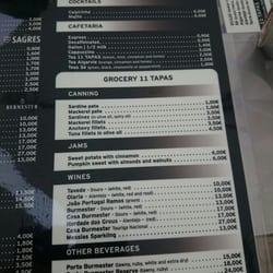 O11ZE - Menu