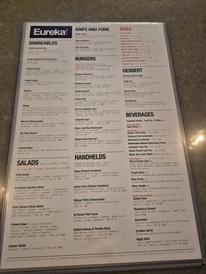 Menu photo 4 Eureka! Santa Barbara, CA
