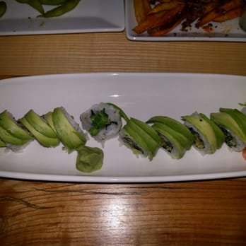 Tavernakaya - Madtown roll with crispy kale (non fish and vegetarian). - Nightlife Near Me - Madison, Wisconsin