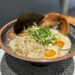 Hokkaido Ramen House - Mckinney - Garlic Tonkotsu Ramen was very good.