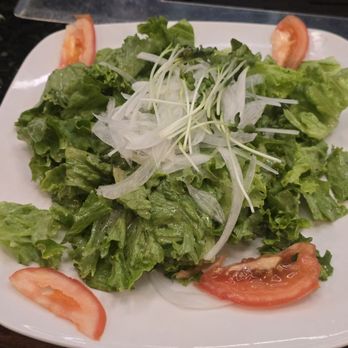 Japanese BBQ Yoshi - Lettuce, onions, tomato and Yoshi dressing. - Barbeque Near Me - Honolulu, Hawaii Japanese BBQ Yoshi - Lettuce, onions, tomato and Yoshi dressing. - Barbeque Near Me - Honolulu, Hawaii