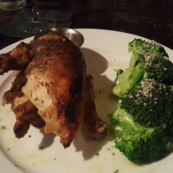 Red Oak Kitchen - Roast chicken and broccoli - New American Near Me - Odessa, Texas