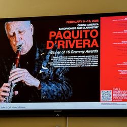 Montclair State University - The Great Saxophonist and Clarinetist Paquito D'Rivera!