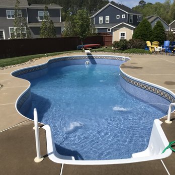 Flawless Pools - In-ground Vinyl Liner Replacement - Pool & Hot Tub Service Near Me - Virginia Beach, Virginia Flawless Pools - In-ground Vinyl Liner Replacement - Pool & Hot Tub Service Near Me - Virginia Beach, Virginia