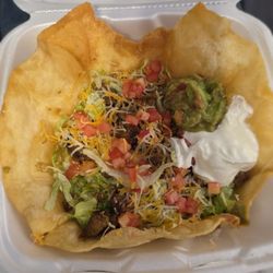 Weck's - I paid over $17.00+ tip for this taco salad.