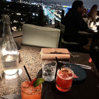 The Rooftop - Raspberry and watermelon Margaritas - Asian Fusion Near Me - Beverly Hills, California The Rooftop - Raspberry and watermelon Margaritas - Asian Fusion Near Me - Beverly Hills, California