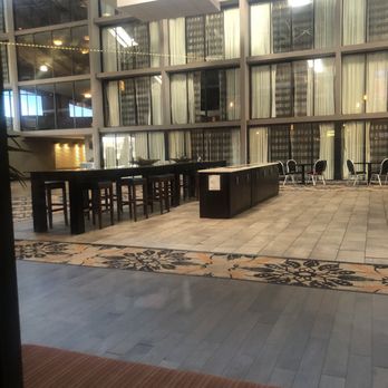 Chapala Mexican Grill & Tequila Bar - View of hotel lobby from inside the restaurant. Thought it was cool. - Mexican Near Me - Alton, Illinois