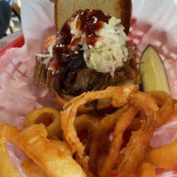 Badwater Saloon - Huge burger and onion rings - American Near Me - Death Valley, California