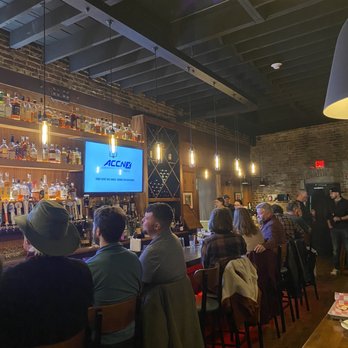 Ward 4 - Decent sized bar seating for drinks and food. They frequently have the sports games on. - Comfort Food Near Me - Newton, Massachusetts Ward 4 - Decent sized bar seating for drinks and food. They frequently have the sports games on. - Comfort Food Near Me - Newton, Massachusetts