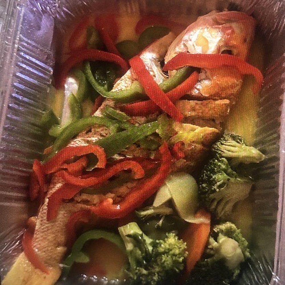Fried Filete de Pescado a la Parrilla