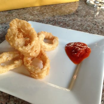La Piazza Cafe - Calamari appetizer (obviously this is not the full serving) - Italian Near Me - Palm Coast, Florida La Piazza Cafe - Calamari appetizer (obviously this is not the full serving) - Italian Near Me - Palm Coast, Florida