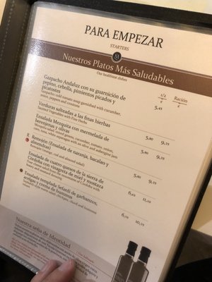 Menu photo 7 Bodegas Mezquita Ribera Córdoba, CO
