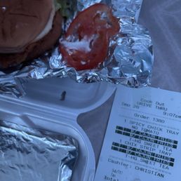 my husband is severely allergic to tomato and request NONE be on his sandwich which is stated  on the receipt