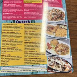 Tottos Mexican Restaurant - Menu