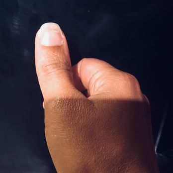 Eterna Day Spa - Color from "powder color/dip" came off thumb. - Waxing Near Me - Wheaton, Maryland