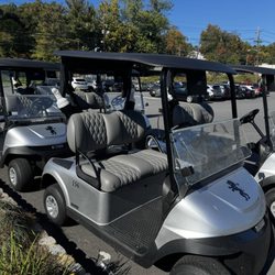 Essex County Francis A Byrne Golf Course - Look at these comfy seats !
