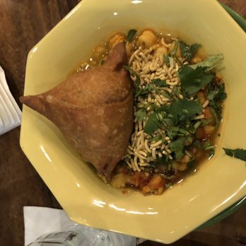 The Verandah Kitchen in Hampden - Samosa Chaat (VEGAN) - Indian Near Me - Baltimore, Maryland The Verandah Kitchen in Hampden - Samosa Chaat (VEGAN) - Indian Near Me - Baltimore, Maryland