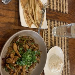 C7. Chili Chicken Palatha